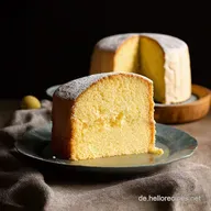 Wolkenleicht Angel Food Cake mit Weinstein Backpulver