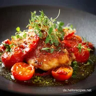 Feuriges W&uuml;rziges Tomaten H&auml;hnchen Schnell Kalorienarm Super Aromatisch