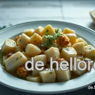 Zarte Lammkoteletts mit Kr&auml;uterkruste und Knoblauch-Kartoffeln