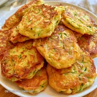 Zucchini-Puffer aus dem Ofen: Knusprig