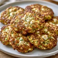 Rezept Zucchinipuffer mit Feta