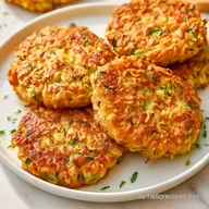 Knusprige Zucchini-Haferflocken-Puffer