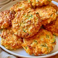 Knusprige Zucchinipuffer mit Kartoffeln