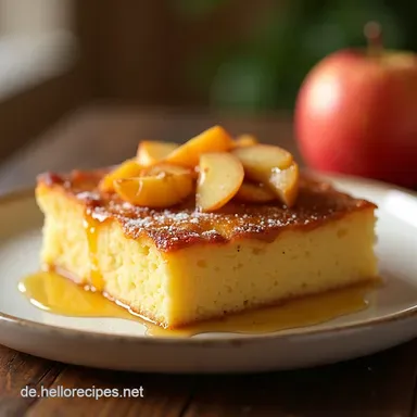 AhornApfelBlondies Rezept Goldbraune Gl&uuml;cksmomente Rezeptkarte