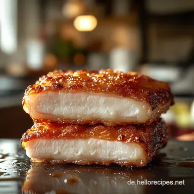 AhornGlasierte Schweinekoteletts Der KanadaHit für deine Küche Rezeptkarte