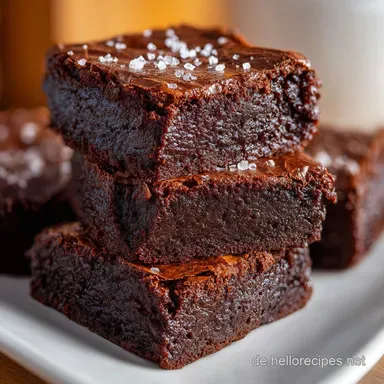 Amerikanische Brownies f&uuml;r 16 St&uuml;ck Rezeptkarte
