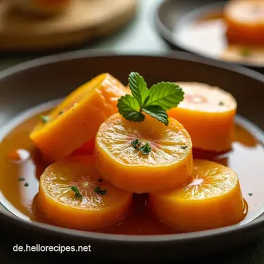 Einfacher Ananas Karotten Saft für einen Glow Mein bester KurkumaKick Rezeptkarte