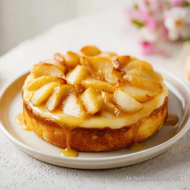 Apfelkuchen mit Pudding: Saftig & Cremig Rezeptkarte