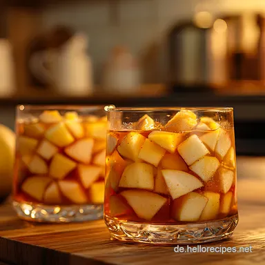 Goldener Herbst Mein Apfelweinsangria Rezept zum Verlieben Rezeptkarte