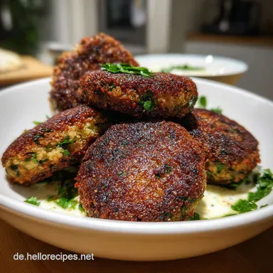Falafel Rezept: Authentisch Knusprig aus der Pfanne Rezeptkarte