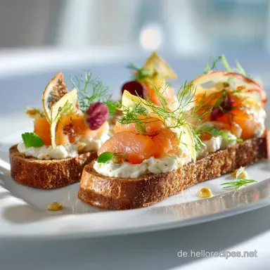 Belegte Brote: Die Meister-Stulle mit Forellen-Creme Elegant Schnell Rezeptkarte