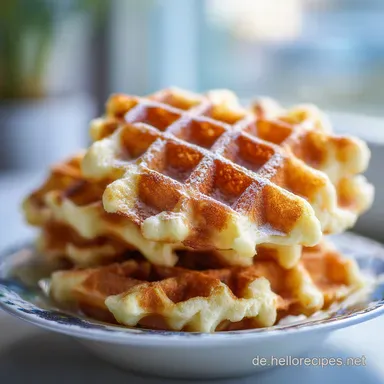 Belgische Waffeln Rezept: Fluffig in 23 Min Rezeptkarte