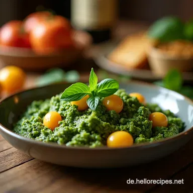 Das Beste BasilikumPesto selber machen Italienische Frische in 15 Min Rezeptkarte