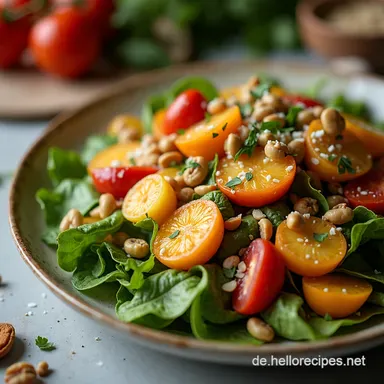 Birne Walnuss Salat Mein liebstes HerbstRezept Rezeptkarte