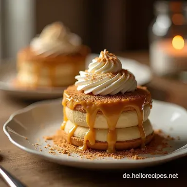 Mein bestes Biscoff Cinnamon Banoffee Pie Rezept Toffee aus Kondensmilch gelingt garantiert Rezeptkarte
