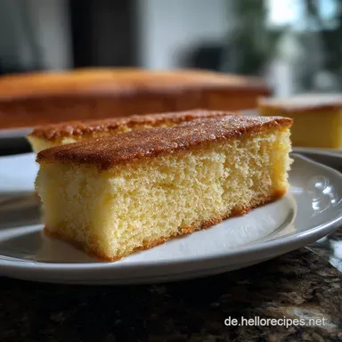 Biskuitboden Backblech: Saftig & Fluffig | Anleitung Rezeptkarte