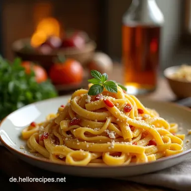 BlitzAlfredo 25Minuten H&auml;hnchenBrokkoli Pasta aus einem Topf Rezeptkarte
