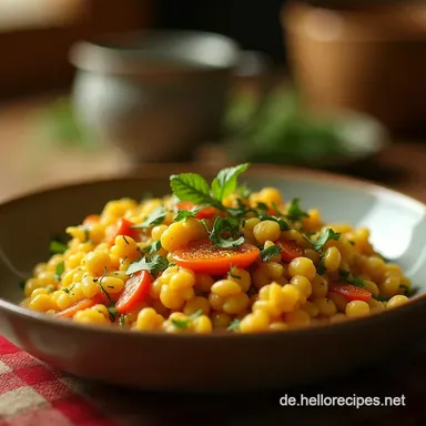 Cremiges Rotes Linsen Dal Soulfood in unter 40 Minuten Rezeptkarte