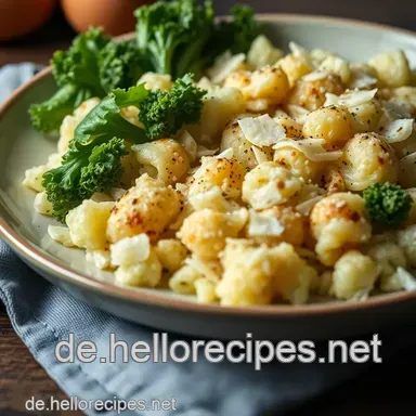 Leckerer Blumenkohl aus der Heißluftfritteuse: Knusprig und Gesund! Rezeptkarte