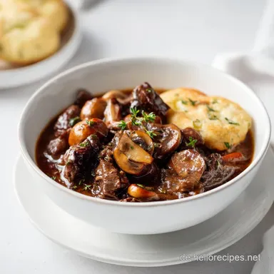 Boeuf Bourguignon Rezept: Der Klassiker aus Burgund Rezeptkarte
