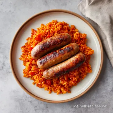 Cevapcici Mit Djuvec-Reis in 50 Minuten Rezeptkarte