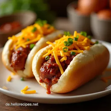 Chili Cheese Dogs So lecker wie bei Mutti Rezeptkarte