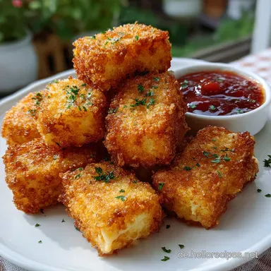 Chili-Cheese-Nuggets Air Fryer: Crispy Baked Rezeptkarte
