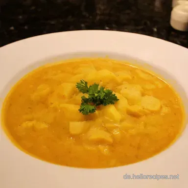 Omas Kartoffelsuppe Deluxe eat de Lieblingsrezept Rezeptkarte