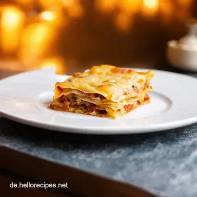 Wei&szlig;e So&szlig;e Lasagne Omas Rezept Cremig Lecker Rezeptkarte