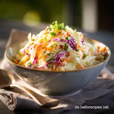 Coleslaw Rezept: Cremiger Krautsalat Knackig wie beim Profi