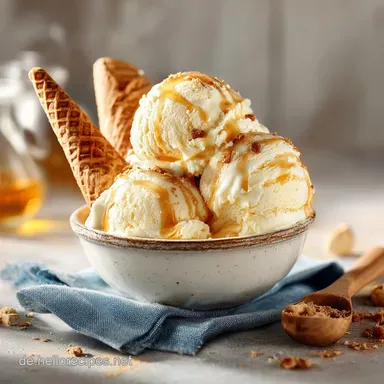 Eis selber machen: Das klassische Vanille-Gelato f&uuml;r Profis Rezeptkarte