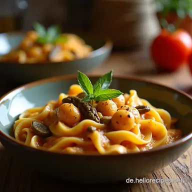 Cremiges Crockpot Hähnchen Marsala Alla Nonna So einfach Rezeptkarte