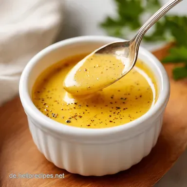 Rezepthonig Senf Dressing: Cremig & Ausgewogen in 5 Minuten Rezeptkarte