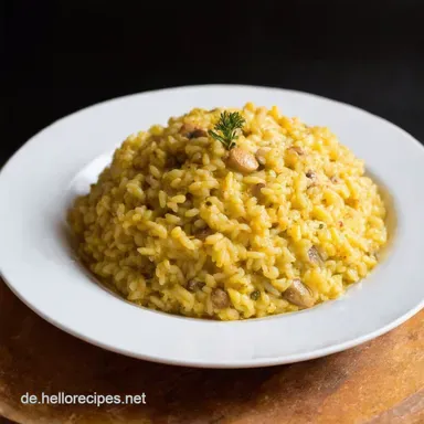 Cremiges Pilzrisotto Rezept So schmeckt Italien zu Hause Rezeptkarte