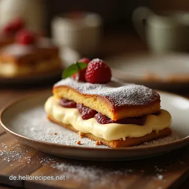 Einfacher SchokoladenEclairKuchen mit samtiger Creme Dein Rezept Rezeptkarte