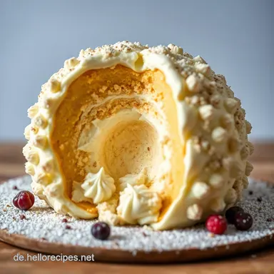 Eisbombe Deluxe: Mein Rezept für den Eispalast! Rezeptkarte