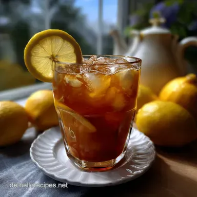 Zitronen Eistee Selber Machen Erfrischung Ohne Zucker Rezeptkarte