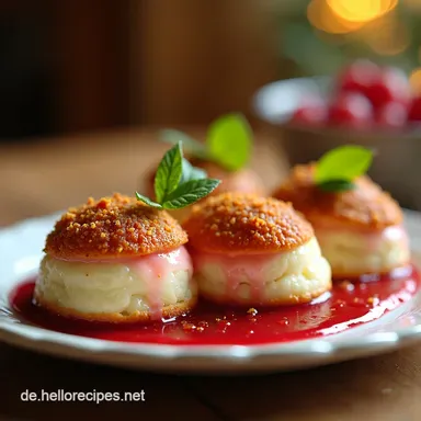 Das ultimative Cherry Bakewell Oil Erlebnis Saftige KirschMandelSchnitten Rezeptkarte