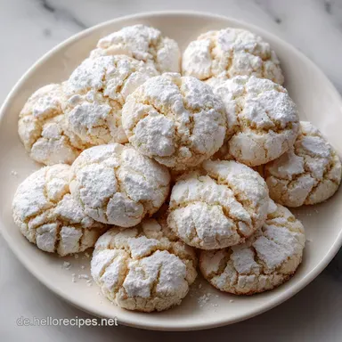 Engelsaugen Rezept: M&uuml;rbe Pl&auml;tzchen f&uuml;r 50 St&uuml;ck Rezeptkarte