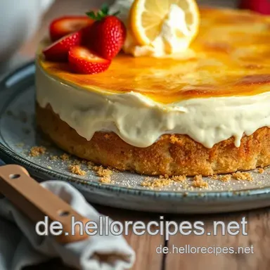 Köstlicher Käsekuchen ohne Backen: Ein erfrischendes Sommerdessert Rezeptkarte