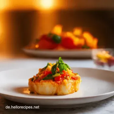 Farbenspiel Paprikaschoten gef&uuml;llt vegetarisch Mein Familienrezept Rezeptkarte