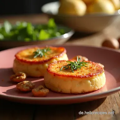 Mein Geheimtipp für HerbstVorspeisen KürbiskernölTartelettes Rezeptkarte