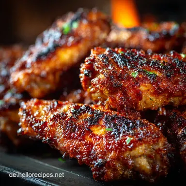 SüßScharfe Chicken Wings Rezept für den perfekten Genuss Rezeptkarte