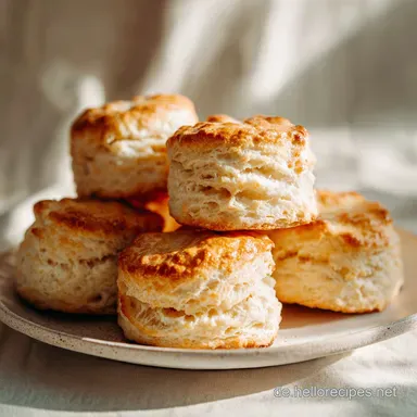 Biscuit Rezept: Fluffige Buttermilch Biscuits in 27 Minuten Rezeptkarte