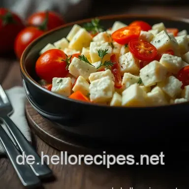 Frischer Salat Hüttenkäse: Knackig, Gesund und Lecker für Jeden Tag Rezeptkarte