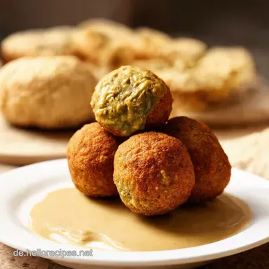 Gebackene Falafel mit Tahini Einfach Lecker wie bei Mutti Rezeptkarte