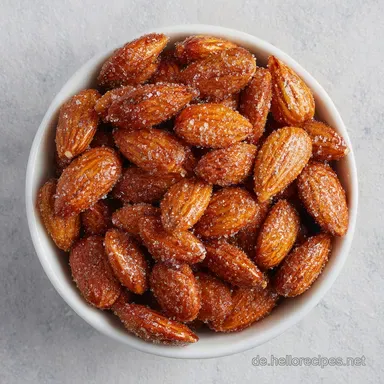 Gebrannte Mandeln Thermomix: 25 Minuten Rezeptkarte