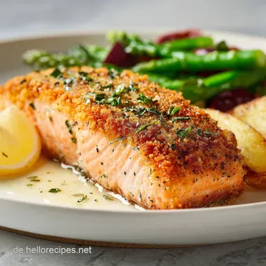 Gebratenes Lachsfilet: Knusprig Braten in 18 Minuten Rezeptkarte