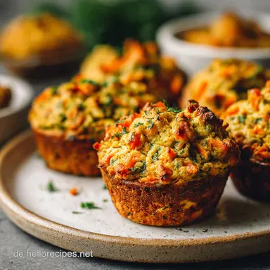 Kindergarten Brotdose: Muffins in 25 Min. Rezeptkarte