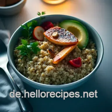 Gesunde Rezepte mit Thunfisch aus der Dose: Quinoa-Bowl zum Verlieben Rezeptkarte